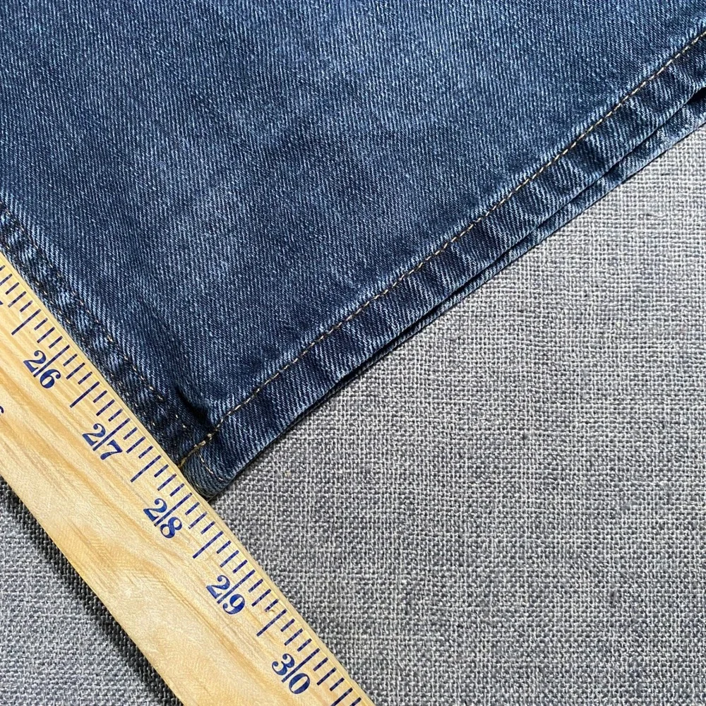Banana Republic Straight Leg Jeans Mens 38x30 (Fits 38x28) Dark Wash‎ Blue Denim